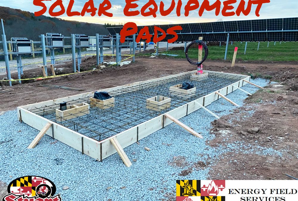 Solar Equipment Pads